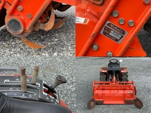 クボタ トラクター B52 4WD ディーゼル 14.9馬力 モンローマチック