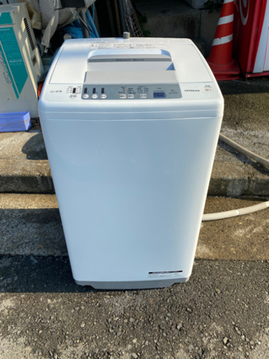 HITACHI 全自動洗濯機7キロ　NW-R703 2017年製　説明書付き