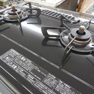 LPガステーブル 2019年製 リンナイ 幅56cm 左強火 プロパンガス ガス台