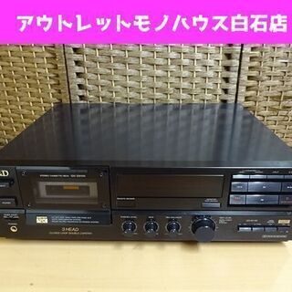 ジャンク A&D ステレオカセットデッキ GX-Z6100 赤井...