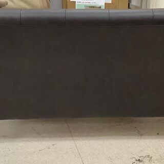 2人掛けソファ レザーソファ 革 黒【ユーズドユーズ名古屋天白店】 J1033
