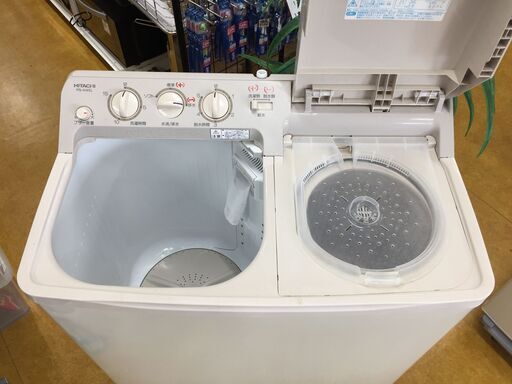 日立 2槽式 洗濯機 PS-H45L形 4.5kg 動作品