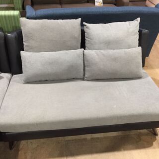 愛品館市原店】ニトリ（NITORI）カウチソファ ポーション2GY【管理