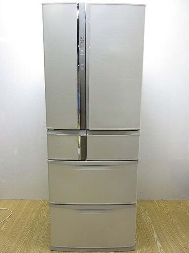 ss2700　三菱　冷凍冷蔵庫　MR-R52T-S　520L　5ドア　大型 　MITSUBISHI　フレンチドア　シルバー　冷蔵庫　冷凍庫 　ファミリー向け　全室独立設計　大容量　観音開き