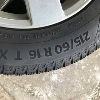 【再掲載】215/60-16  スタッドレスタイヤ