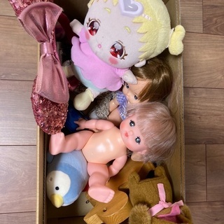 人形いろいろ、おもちゃ