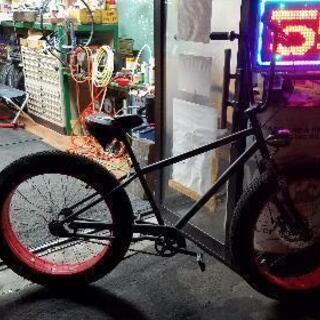 終了　ファットバイク　ブロンクス　未整備ですが普通に乗れてます。 終了 ファットバイク ブロンクス 未整備ですが普通に乗れてます。