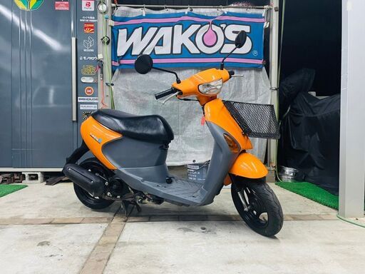 ★実動！レッツ4 CA45A 走行5067km Fi インジェクション バッテリー新品！ 低燃費 千葉 木更津 原付 即日配送可 50cc★