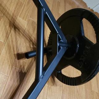 ヘックスバーベルスクワット(プレート28mm)