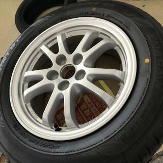 新車外し　TOYOTA　プリウス　純正アルミホイール　タイヤ4本セット
