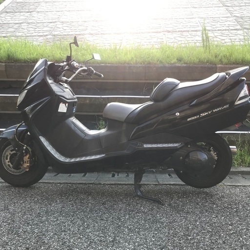 SUZUKI スズキ SKY WAVE スカイウェーブ250タイプs CJ42 スカブー現状 SUZUKI スズキ SKY WAVE スカイウェーブ250タイプs CJ42 スカブー現状