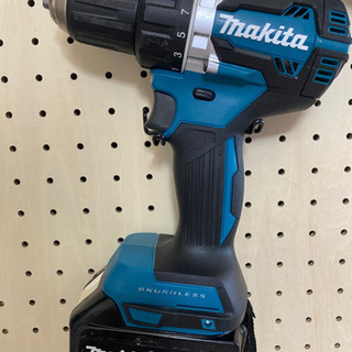 中古　マキタ　DF484DRGX 18V ドライバドリル　青　フルセット 中古 マキタ DF484DRGX 18V ドライバドリル 青 フルセット