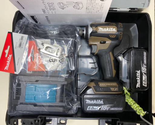 マキタ TD171DRGX 18V インパクトドライバ　ブラウン　フルセット