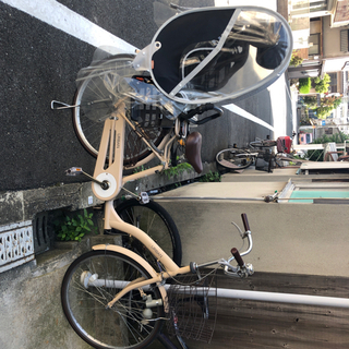 取引中‼️子供乗せ自転車 椅子直して使ってください