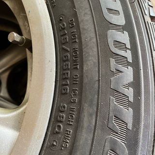 タイヤホイール215/65/16ダンロップ