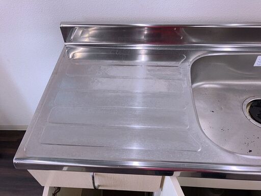 ■5581■幅約120cm 流し台 ステンレス シンク 作業台 キッチン 住宅設備