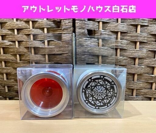 ヨーヨージャム CLESSIAH YOYOJAM YYJ クレシア ホワイト YOYO JAM 2個セット 銀リム×赤 現状品  ☆ PayPay(ペイペイ)決済可能 ☆ 札幌市 白石区 東札幌 アウトレットモノハウス白石店