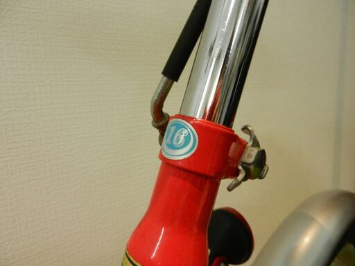 ☆中古車 コカ・コーラ 16インチ 折り畳み自転車 赤◎ Yahoo