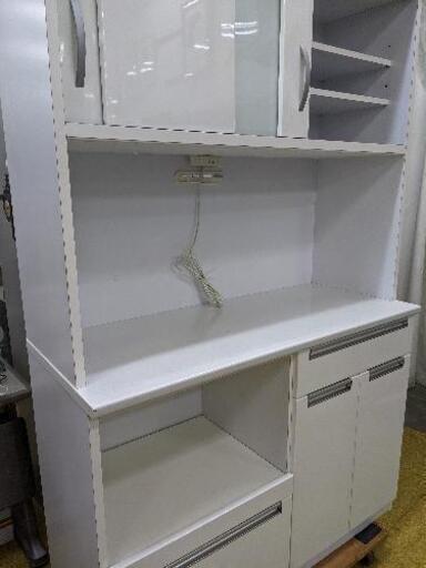 ★大容量白い食器棚 キッチンボード