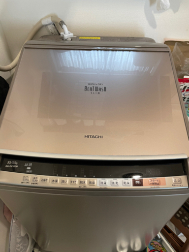 乾燥機能付き　洗濯機