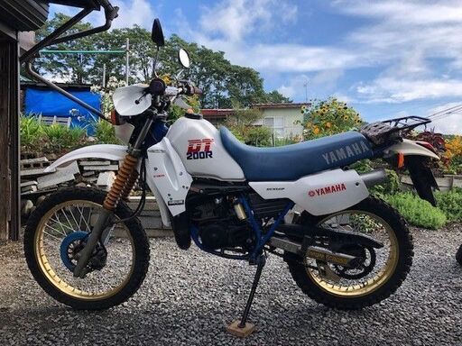 ヤマハ DT200R 1TG 訳あり 部品取り、ベース車に