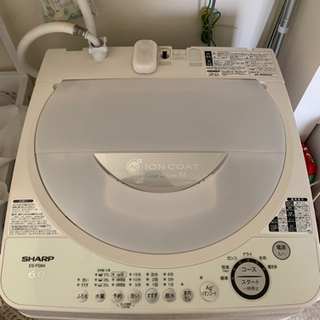 【無料】洗濯機　シャープ　ESFG64W 6kg (訳あり)