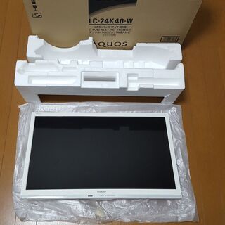 LC-24K40-W 液晶テレビ AQUOS(アクオス) ホワイ...
