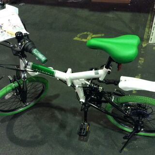 値下げ☆　引き取りor大阪北摂地域限定　配送可　訳有　試運転程度　折りたたみミニベロ　2002　２台セット