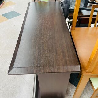 🔶木製カウンターテーブル 定価￥43,800 落ち着いたブラウン！！🔶 − 福岡県