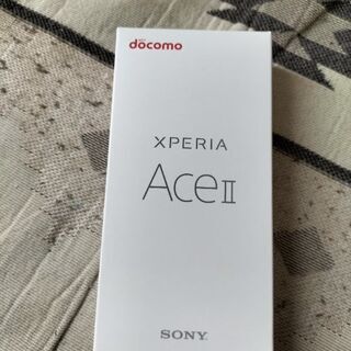 ①XPERIA AceⅡ ブルー SIMフリー