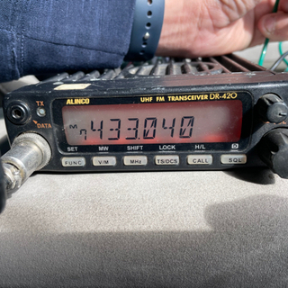 h*o様 ALINCO DR-420X 無線機 ALINC DR-420 シングルバンド20w アマチュア無線機
