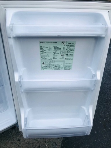 ♦️EJ780番AQUAノンフロン冷凍冷蔵庫