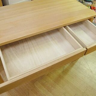 無印良品 デスク 幅110×奥55×高70cm 引き出し収納 学習机 MUJI 良品計画 札幌市 清田区 平岡