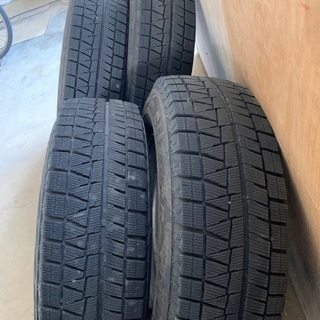スタッドレス 215/70/15 ブリヂストンREVO GZ ハイエース100系ホイル
