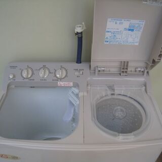 RKGSE-703】特価！日立/4.5kg/2層式洗濯機/PS-H45L/中古品/2018年製