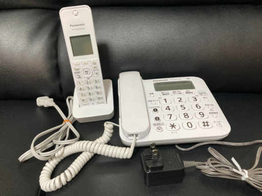 ほぼ未使用　Panasonic 電話機　子機付き
