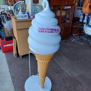 ソフトクリーム照明看板🍦