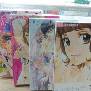 円城寺マキ作品集他フラワーコミックス８冊、秋元奈美作品３冊、計１１冊