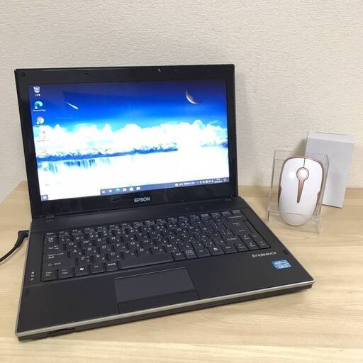 初期設定済みアフターフォローOK✨HDD500GB/Corei5 2430M/メモリ4GB/ノートPC/Win10pro/Wi-F/LINE/Office/iTunes/DVD再生/EPSON/Endeavor NY2200S/0823-001