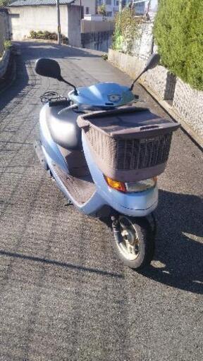 [配送可u0026即乗り可] HONDA ディオチェスタ 原付 バイク AF62 前カゴ付き キャブ 50cc 好調 ホンダ