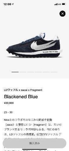 NIKE sacai フラグメント LDワッフル ナイキ サカイ