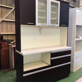  【愛品館八千代店】パモウナ　4枚扉キッチンボード【愛八KT】