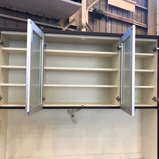  【愛品館八千代店】パモウナ　4枚扉キッチンボード【愛八KT】