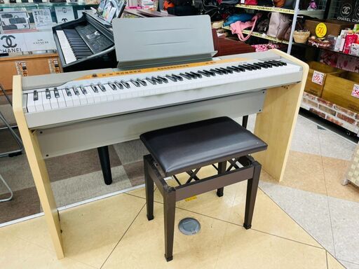 海外ブランド  88鍵 Privia(プリヴィア) CASIO(カシオ) 電子ピアノ PX-110 2005年 ♫定価￥66,150♫ 鍵盤楽器、ピアノ