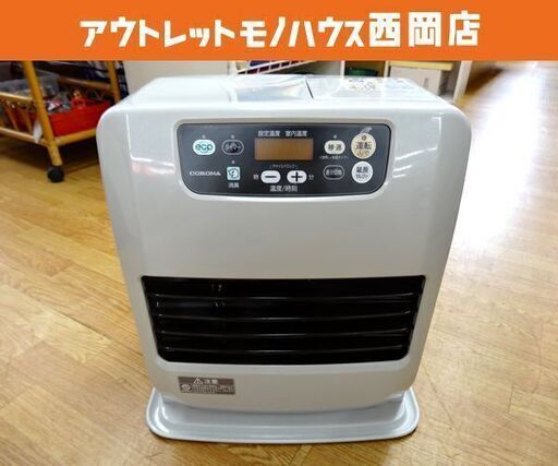 コロナ ファンヒーター 木造9畳 コンクリート12畳 2017年製 FH-VD3317Y  ホワイト 西岡店