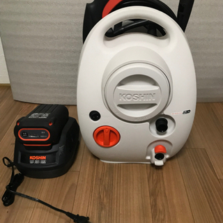 ☆便利！充電式 高圧洗浄機(スマートコーシン)