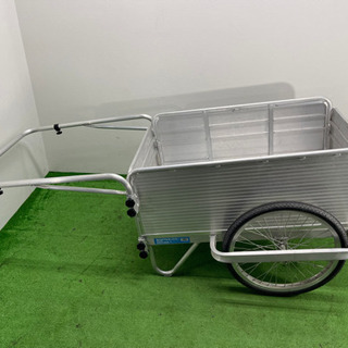 アルミス　組立式アルミリアカー　ノーパンクタイヤ　最大積載荷重８０ｋｇ　AKR-８０