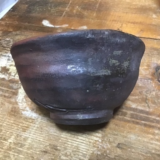 島武巳（しま たけみ）　南蛮コップ　ぐい呑み　湯呑み　陶芸品 Yahoo!オークション - 沖縄の奇才 島武己 焼締 コップ 湯呑 琉球