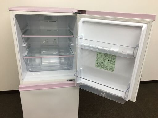 AQUA ノンフロン冷凍冷蔵庫 AQR-16E5（KP）-1形 157L 2019年製