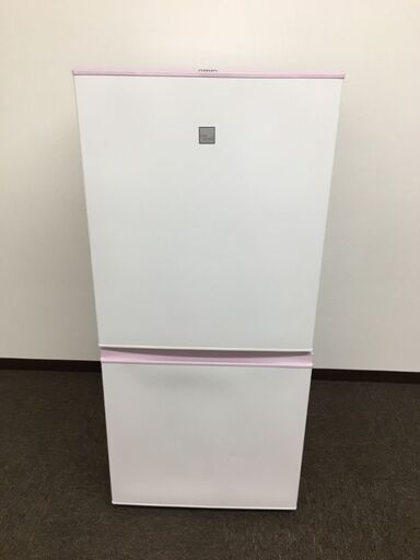 AQUA　ノンフロン冷凍冷蔵庫　AQR-16E5（KP）-1形　157L　2019年製
